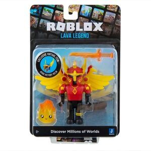 Roblox Discover Millions Of Worlds Jazwares Lava Legend & Exclusive Virtual Item